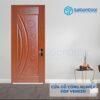 Cửa Gỗ Công Nghiệp HDF Veneer 1K sapele 4 Cửa gỗ công nghiệp HDF Veneer 1K sapele