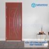 Cửa Gỗ Công Nghiệp HDF Veneer 1K-xoan dao 4 Cửa gỗ công nghiệp HDF Veneer 1K-xoan dao