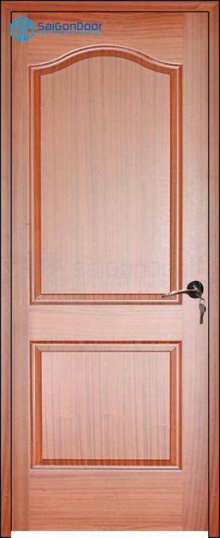 CỬA GỖ PHÒNG NGỦ PN HDF Veneer 2A-xoan dao 8 Cửa gỗ phòng ngủ PN HDF Veneer 2A-xoan dao