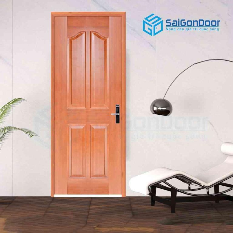 Cửa Gỗ Công Nghiệp HDF Veneer 4A-Xoan dao (2) 5 Cửa gỗ công nghiệp HDF Veneer 4A-Xoan dao (2)