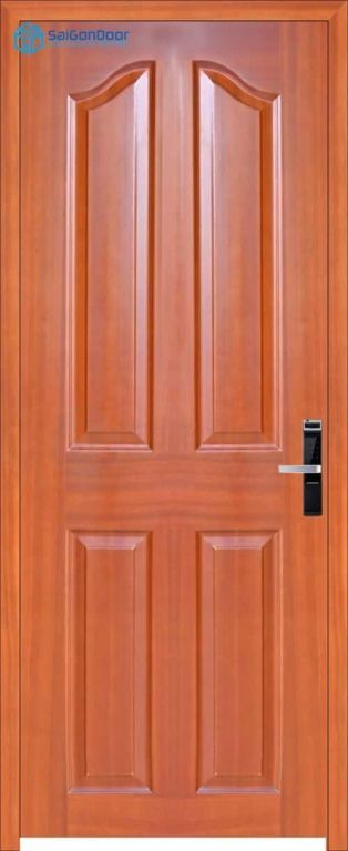 Cửa Gỗ Công Nghiệp HDF Veneer 4A-sapele 9 Cửa gỗ công nghiệp HDF Veneer 4A-sapele
