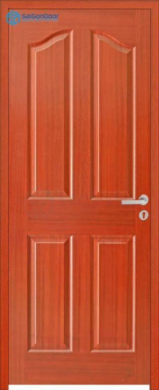 Cửa Gỗ Công Nghiệp HDF Veneer 4A-xoan dao 8 Cửa gỗ công nghiệp HDF Veneer 4A-xoa dao