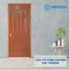 Cửa Gỗ Công Nghiệp HDF Veneer 6A-xoan dao 3 Cửa gỗ công nghiệp HDF Veneer 6A-xoan dao