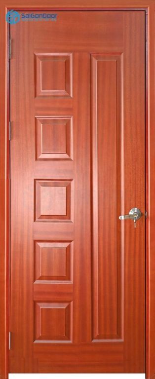 Cửa Gỗ Công Nghiệp HDF Veneer 6B sapele 6 Cửa gỗ công nghiệp HDF Veneer 6B sapele