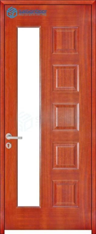 CỬA GỖ CAO CẤP SAIGONDOOR HDF Veneer 6GL-Cam xe (8) 9 Cửa gỗ cao cấp SaiGonDoor HDF Veneer 6GL-Cam xe (8)