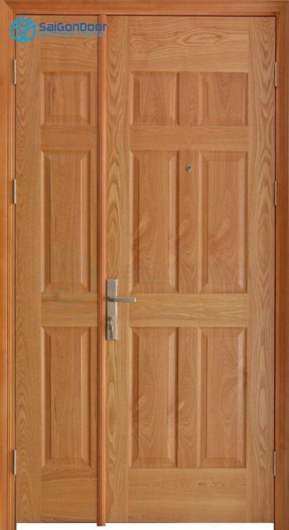 Cửa gỗ công nghiệp HDF Veneer 9A-ash (2)