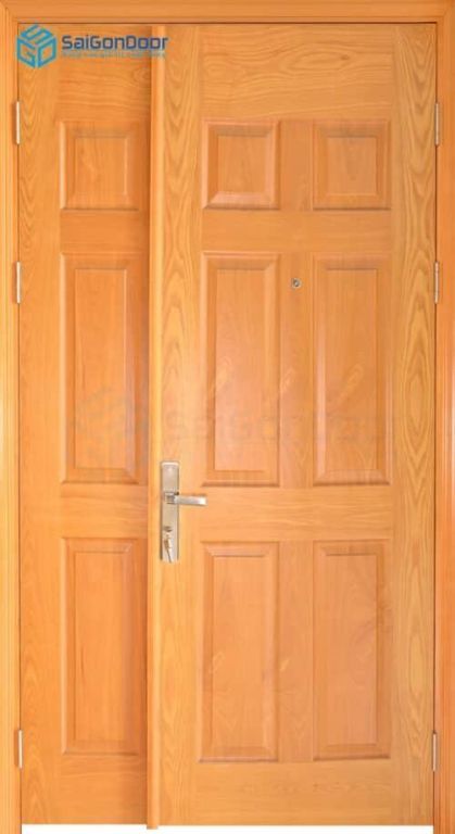 Cửa Gỗ Công Nghiệp HDF Veneer 9A-oak soi 9 Cửa gỗ công nghiệp HDF Veneer 9A-oak soi