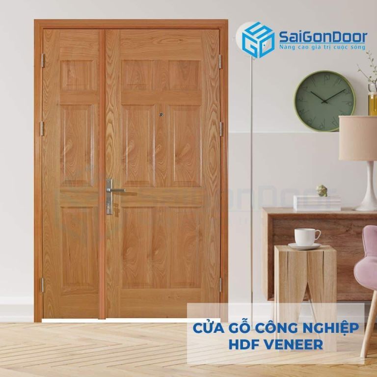 Cửa Gỗ Công Nghiệp HDF Veneer 9A-soi 5 Cửa gỗ công nghiệp HDF Veneer 9A-soi