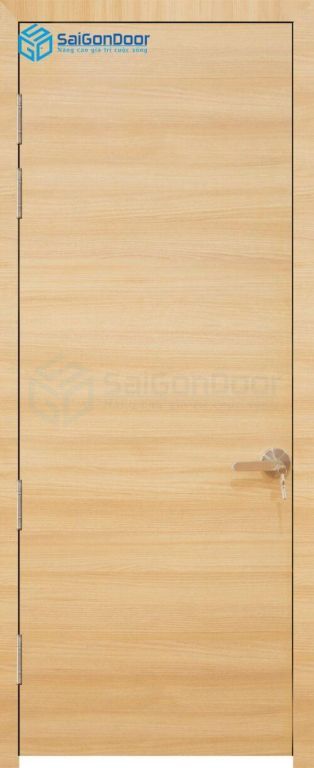CỬA GỖ NHÀ VỆ SINH MDF Laminate P1 van ngang 8 Cửa gỗ nhà vệ sinh MDF Laminate P1 van ngang