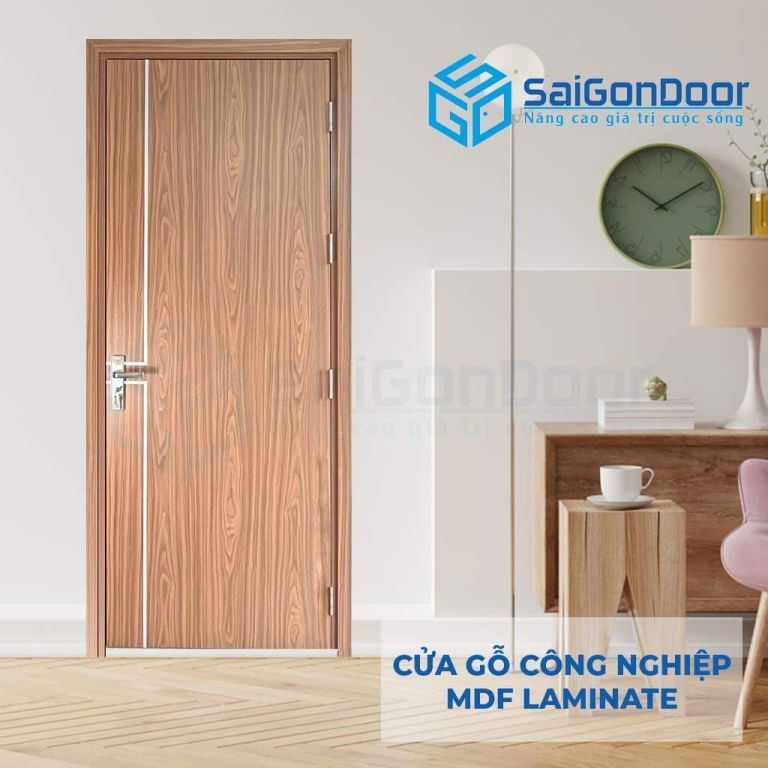 CỬA GỖ CÔNG NGHIỆP MDF LAMINATE P1R1 6 Cửa gỗ công nghiệp MDF laminate P1R1