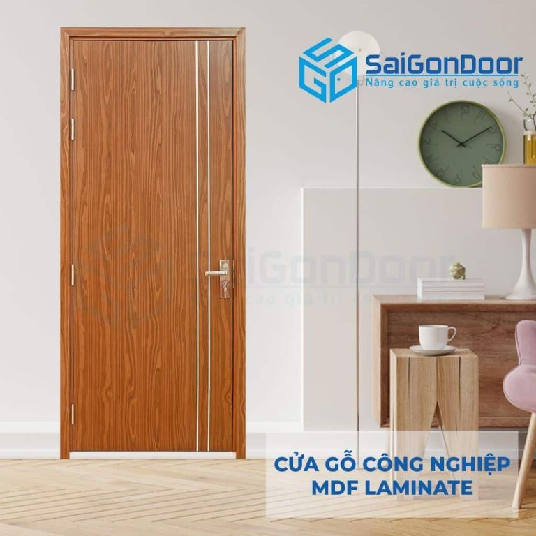 CỬA GỖ CÔNG NGHIỆP MDF LAMINATE P1R2 (2) 6 Cửa gỗ công nghiệp MDF laminate P1R2 (2)