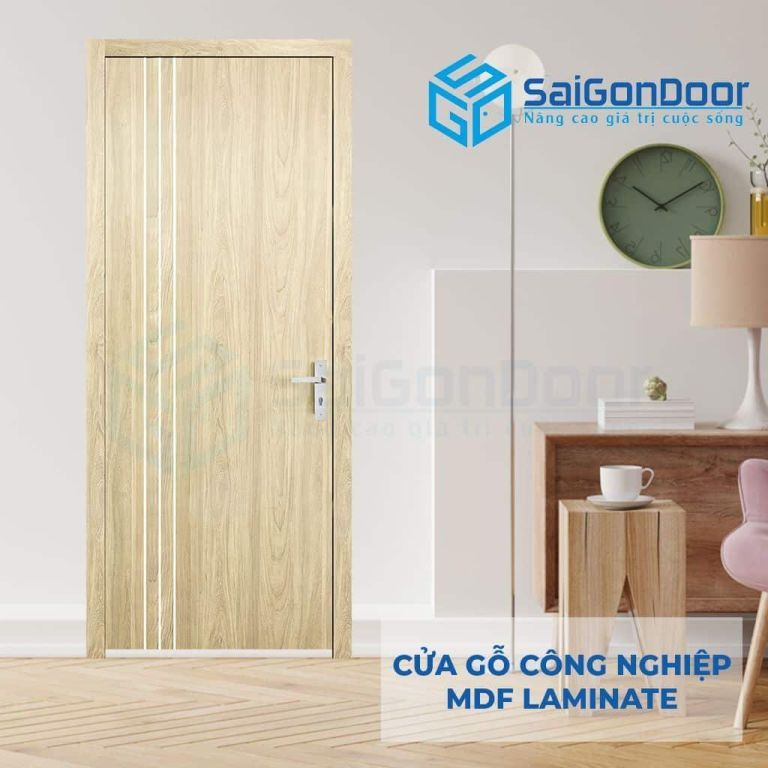 CỬA GỖ CÔNG NGHIỆP MDF LAMINATE P1R2 23029 6 Cửa gỗ công nghiệp MDF laminate P1R2 23029