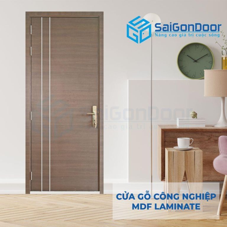 CỬA GỖ CÔNG NGHIỆP MDF LAMINATE P1R2 (4) 6 Cửa gỗ công nghiệp MDF laminate P1R2 (4)