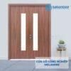 Cửa gỗ công nghiệp MDF Melamine 2P1G1