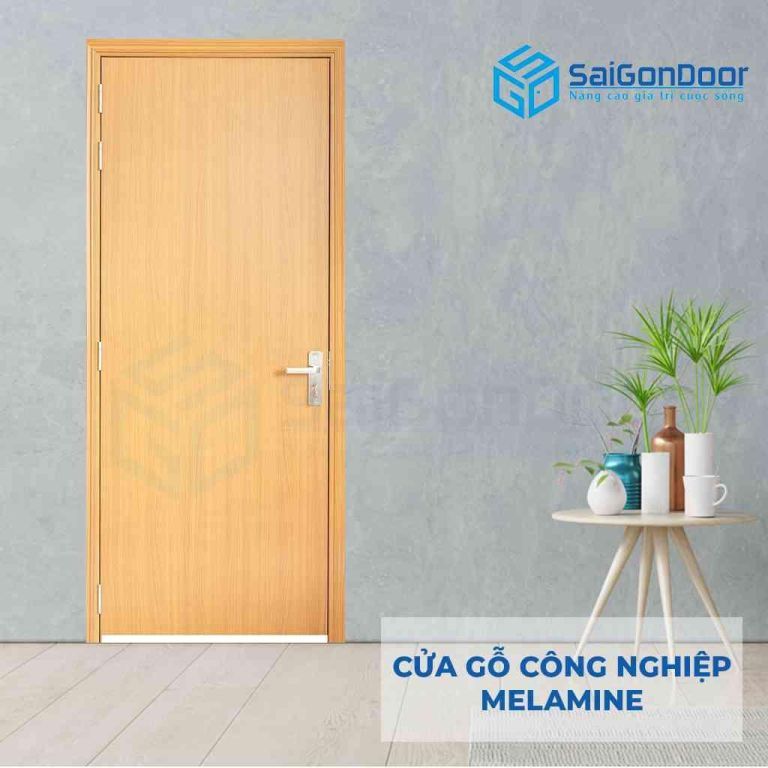 CỬA GỖ CÔNG NGHIỆP MDF MELAMINE P12 5 Cửa gỗ công nghiệp MDF Melamine P12