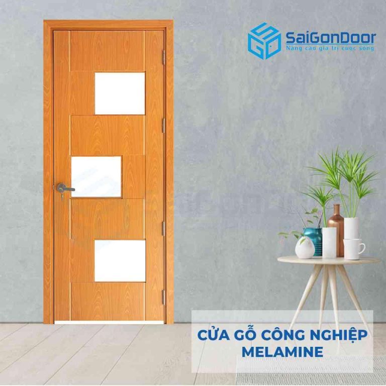 CỬA GỖ CÔNG NGHIỆP MDF MELAMINE P1G3 5 Cửa gỗ công nghiệp MDF Melamine P1G3