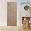 CỬA GỖ CAO CẤP HÀN QUỐC MDF Melamine P1R2-2 3 Cửa gỗ cao cấp Hàn Quốc MDF Melamine P1R2-2