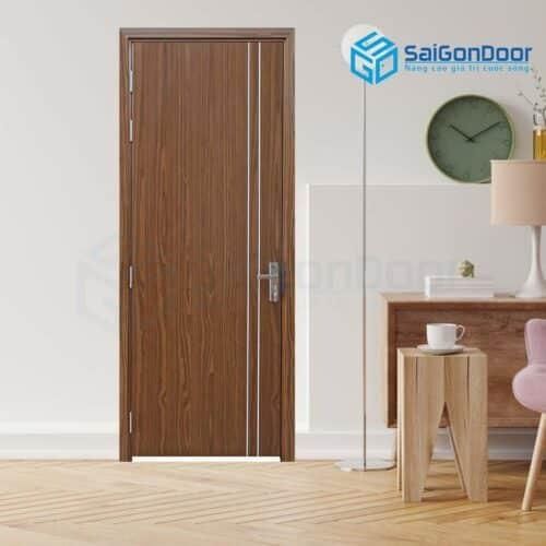 Cửa gỗ nhà vệ sinh MDF Melamine P1R2-3