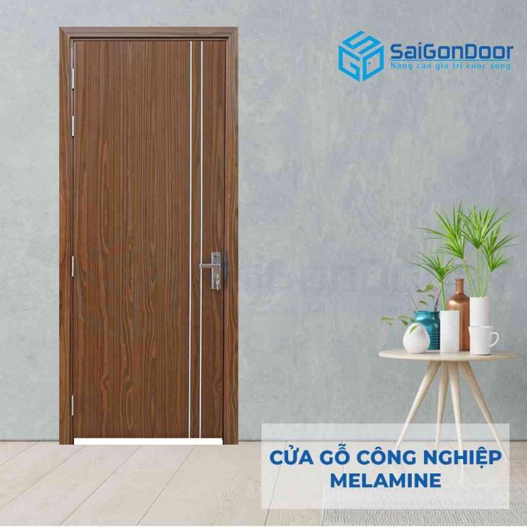 CỬA GỖ CÔNG NGHIỆP MDF MELAMINE P1R2-3 5 Cửa gỗ công nghiệp MDF Melamine P1R2-3