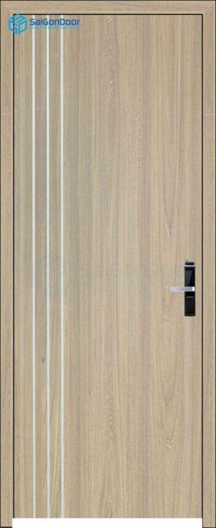Cửa gỗ công nghiệp MDF Melamine P1R3 2302