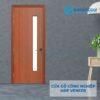 Cửa gỗ công nghiệp MDF Veneer P1G1 cam xe