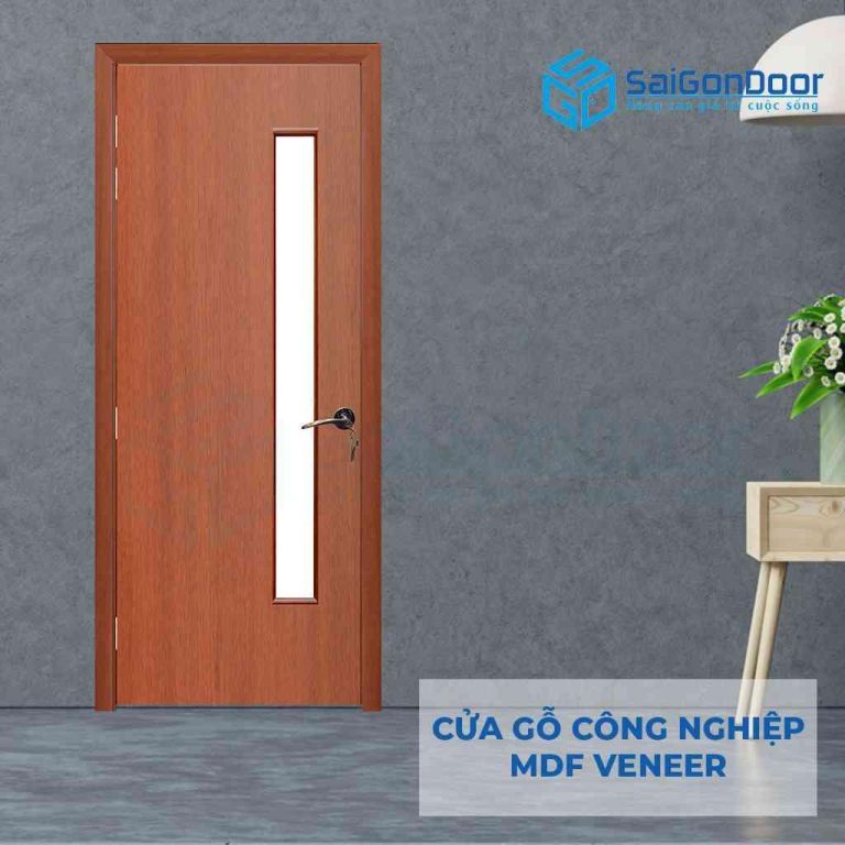 CỬA GỖ CÔNG NGHIỆP MDF VENEER P1G1 cam xe 5 Cửa gỗ công nghiệp MDF Veneer P1G1 cam xe