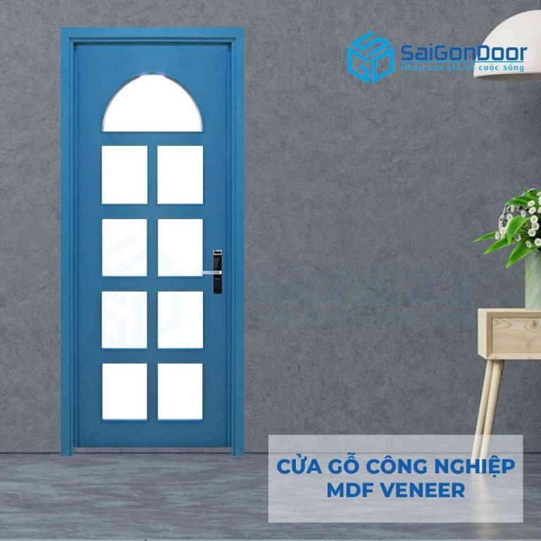 CỬA GỖ CÔNG NGHIỆP MDF VENEER P1G9 xanh da troi (2) 5 Cửa gỗ công nghiệp MDF Veneer P1G9 xanh da troi (2)