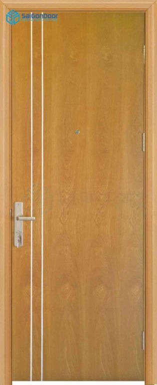Cửa gỗ công nghiệp MDF Veneer P1R2 soi (2)