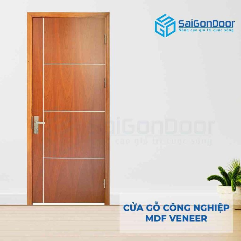 CỬA GỖ CÔNG NGHIỆP MDF VENEER P1R4b 5 Cửa gỗ công nghiệp MDF Veneer P1R4b