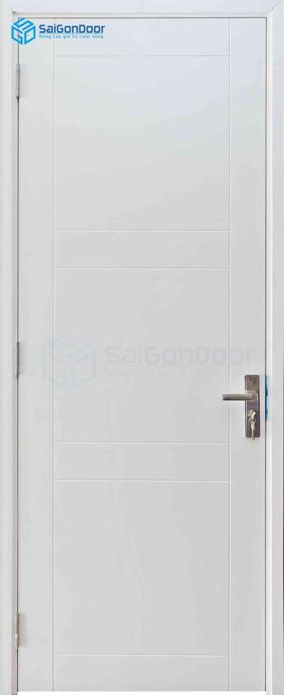 CỬA GỖ PHỦ NHỰA PVC MDF Veneer P1R8-C1 6 Cửa gỗ phủ nhựa PVC MDF Veneer P1R8-C1