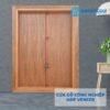 CỬA GỖ CÔNG NGHIỆP MDF VENEER cua so 2 canh 4 Cửa gỗ công nghiệp MDF Veneer cua so 2 canh