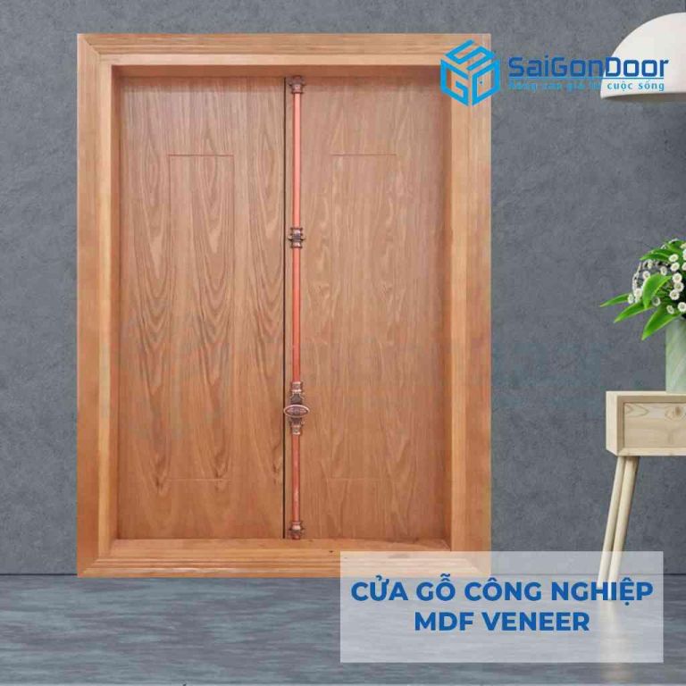 CỬA GỖ CÔNG NGHIỆP MDF VENEER cua so 2 canh 5 Cửa gỗ công nghiệp MDF Veneer cua so 2 canh