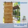 Cửa gỗ công nghiệp MDF Veneer lua treo