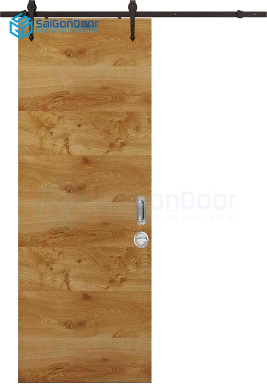 CỬA GỖ CÔNG NGHIỆP MDF VENEER lua treo 7 Cửa gỗ công nghiệp MDF Veneer lua treo