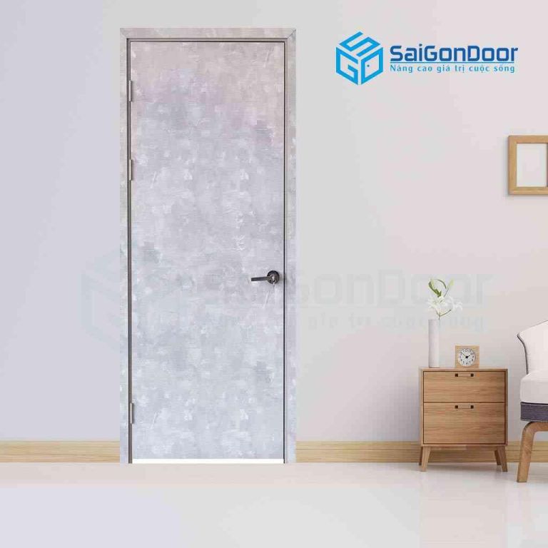 CỬA GỖ CÔNG NGHIỆP MDF MELAMINE P1 van da 5 Cửa gỗ công nghiệp MDF Melamine P1 van da