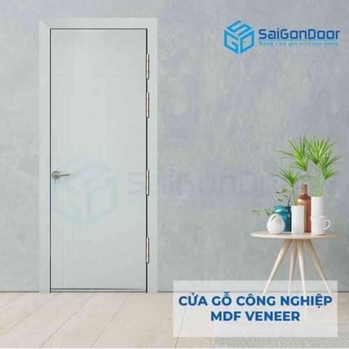 Cửa gỗ công nghiệp MDF Veneer P1R4 -C1