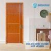 CỬA GỖ CÔNG NGHIỆP MDF VENEER P1R4-xoan dao 4 Cửa gỗ công nghiệp MDF Veneer P1R4-xoan dao
