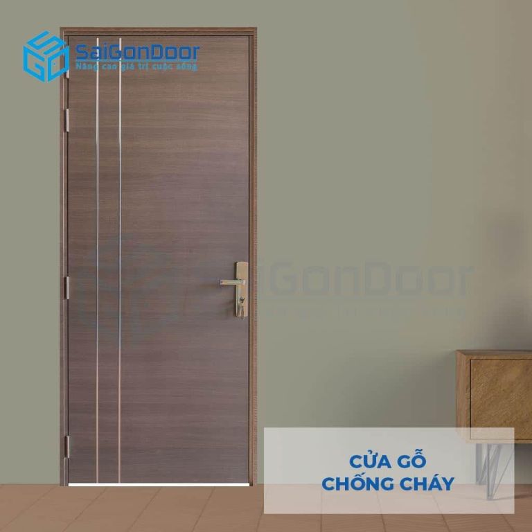 Cửa Gỗ Chống Cháy GCC Cua go chong chay MDF Laminate P1R2 5 Cửa gỗ chống cháy GCC Cua go chong chay MDF Laminate P1R2