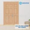 Cửa Gỗ Công Nghiệp HDF Veneer 2 canh 9A Oak (1) 4 Cửa gỗ công nghiệp HDF Veneer 2 canh 9A Oak (1)