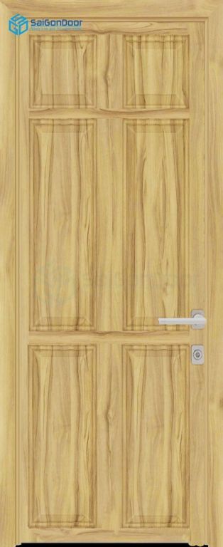 Cửa Gỗ Công Nghiệp HDF Veneer 6A soi (2) 6 Cửa gỗ công nghiệp HDF Veneer 6A soi (2)