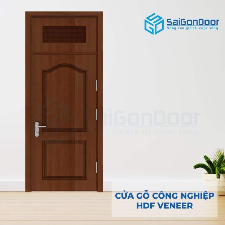 Cửa Gỗ Công Nghiệp HDF Veneer SGD 2A walnut (1) 5 Cửa gỗ công nghiệp HDF Veneer SGD 2A walnut (1)