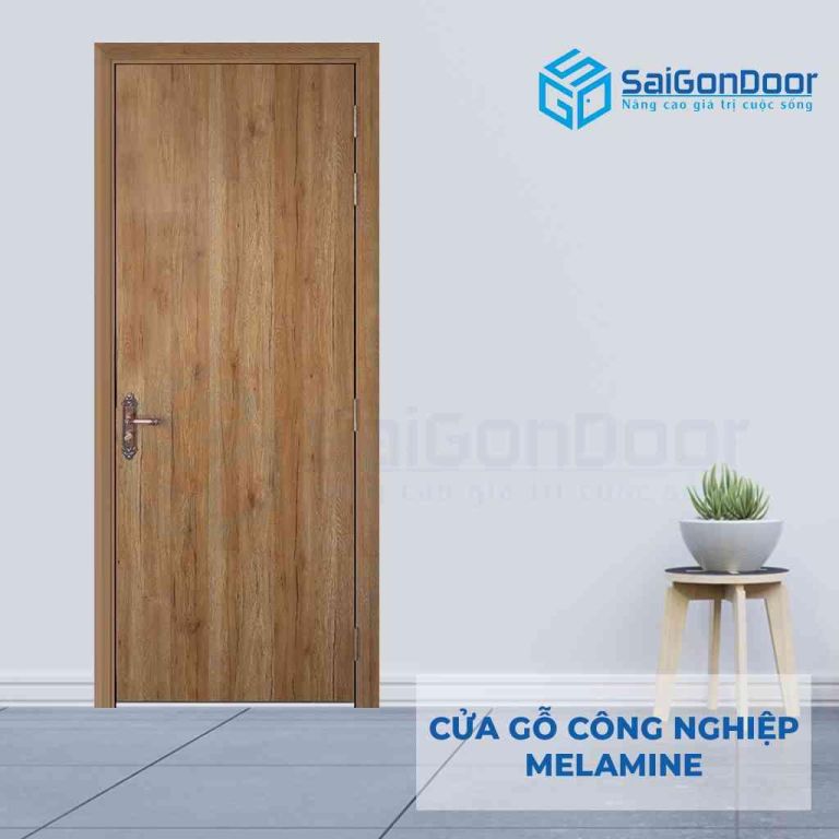 CỬA GỖ CÔNG NGHIỆP MDF MELAMINE P1-1 5 Cửa gỗ công nghiệp MDF Melamine P1-1