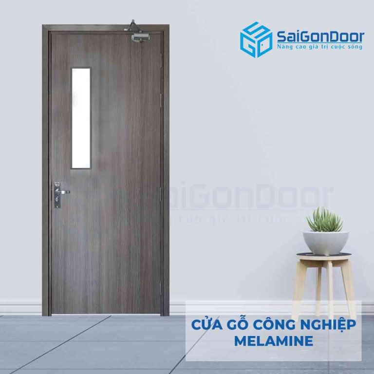 CỬA GỖ CÔNG NGHIỆP MDF MELAMINE P1G1 5 Cửa gỗ công nghiệp MDF Melamine P1G1