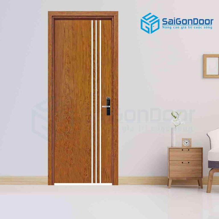 CỬA GỖ PHỦ NHỰA PVC PVC Melamine P1R3 4 Cửa gỗ phủ nhựa PVC Melamine P1R3