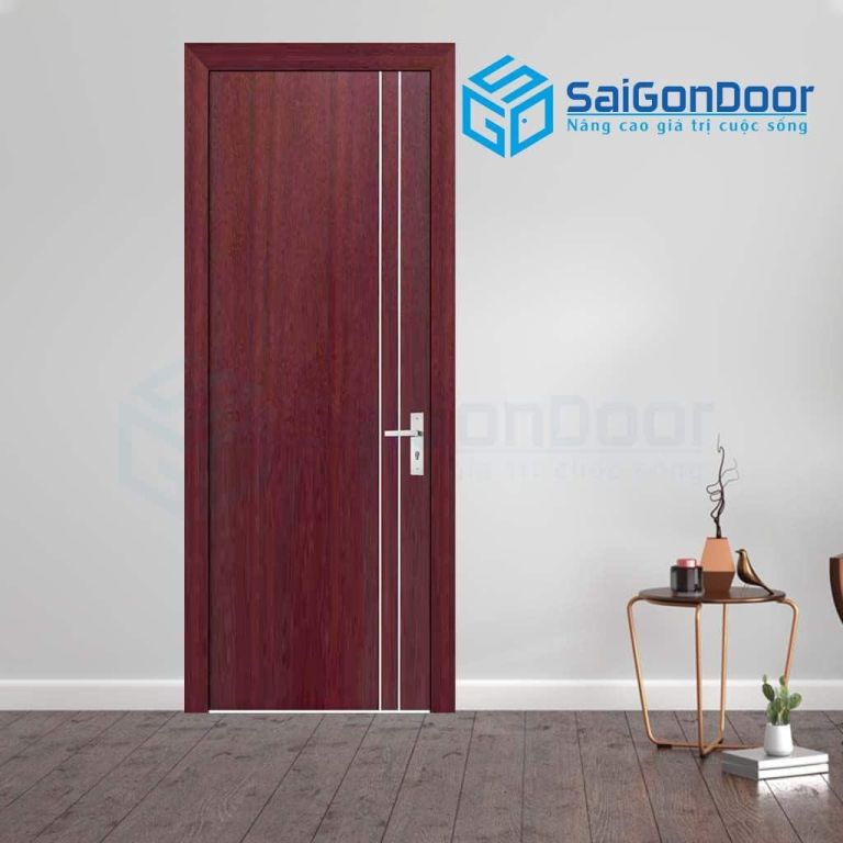 CỬA GỖ PHÒNG NGỦ PN SGD P1R2 1 4 Cửa gỗ phòng ngủ PN SGD P1R2 1