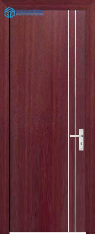 CỬA GỖ PHÒNG NGỦ PN SGD P1R2 1 8 Cửa gỗ phòng ngủ PN SGD P1R2 1
