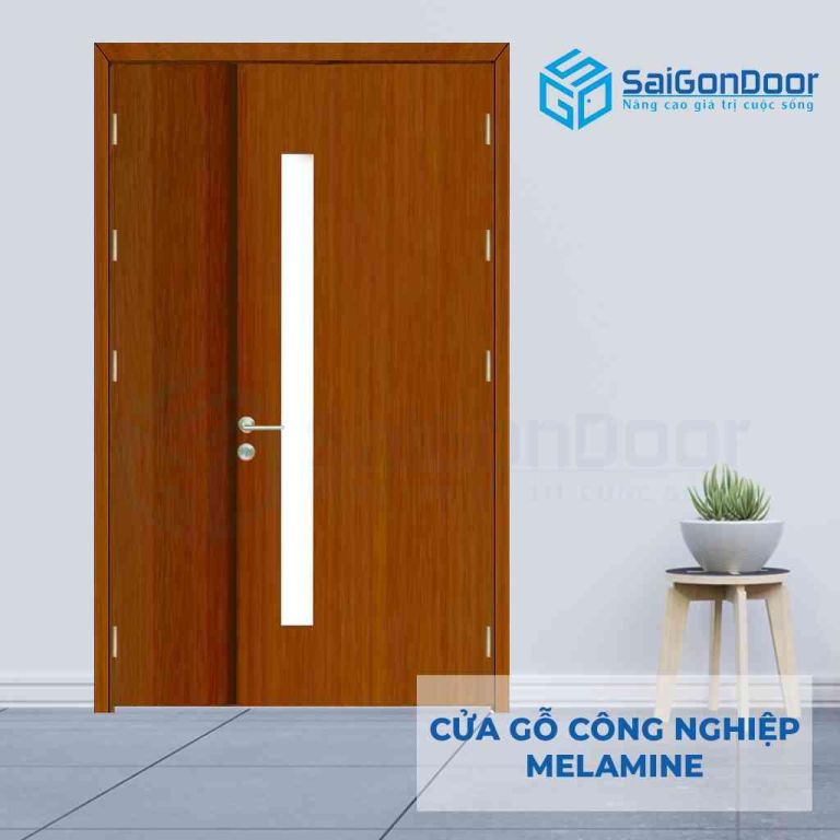 CỬA GỖ CÔNG NGHIỆP MDF MELAMINE P2G1 5 Cửa gỗ công nghiệp MDF Melamine P2G1