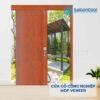 CỬA GỖ CÔNG NGHIỆP MDF VENEER Cua lua truot MDF P1-4 4 Cửa gỗ công nghiệp MDF Veneer Cua lua truot MDF P1-4