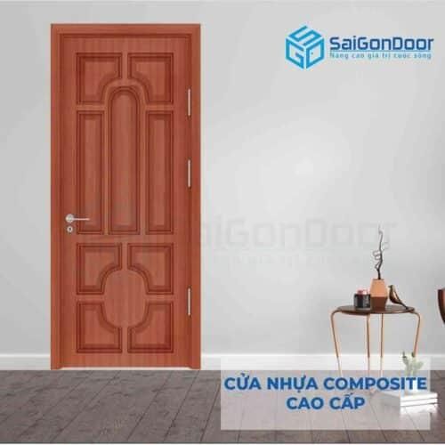 Cửa nhựa Composite 018 teak (1)