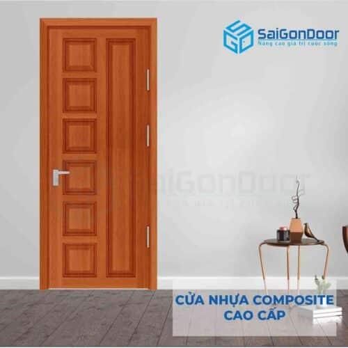 Cửa nhựa Composite 6B sapele (1)